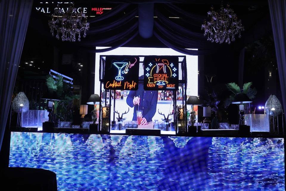 Bar area