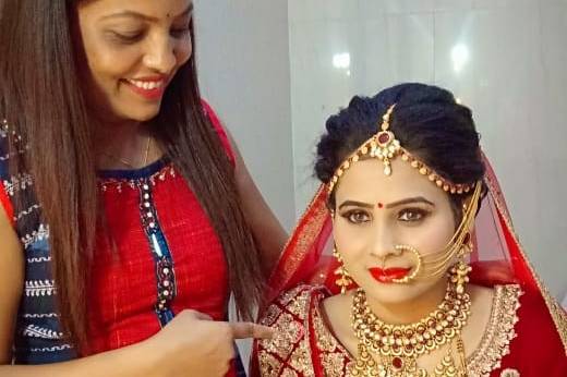 Bridal makeup