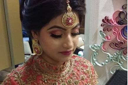 Bridal makeup