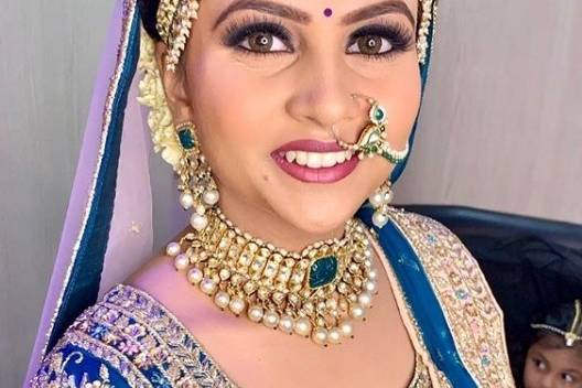 Bridal makeup