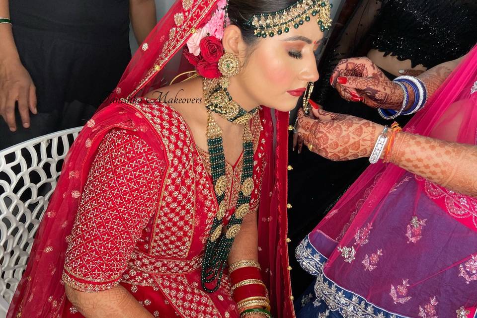 Beautiful bridal makeup