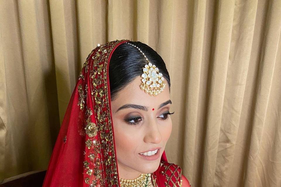 Bridal makeup