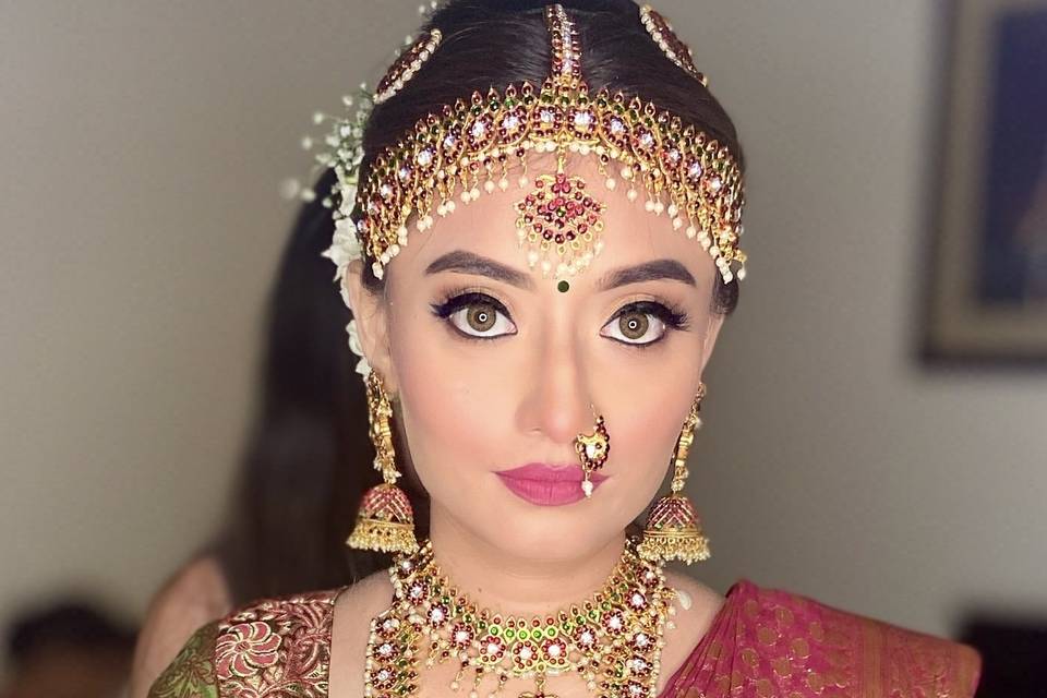 Arti on her wedding day