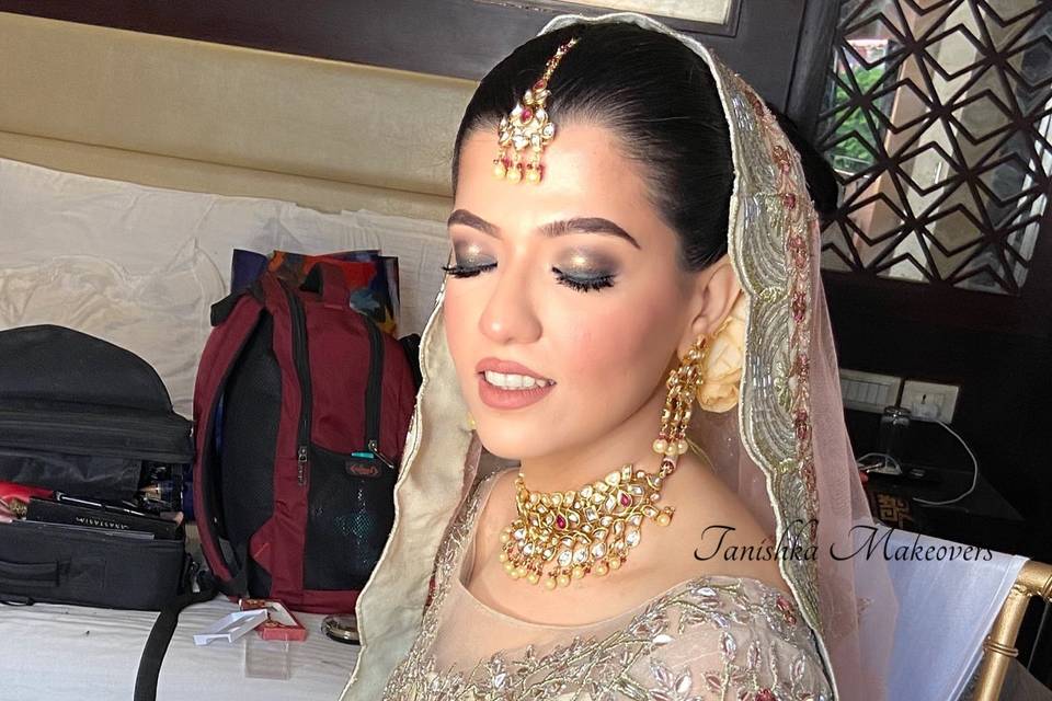 Bridal makeup