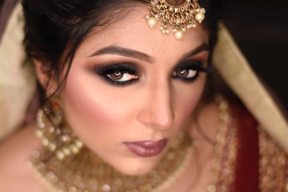 Bridal makeup