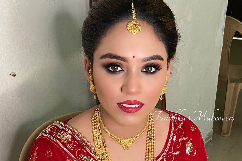 HD makeup bride