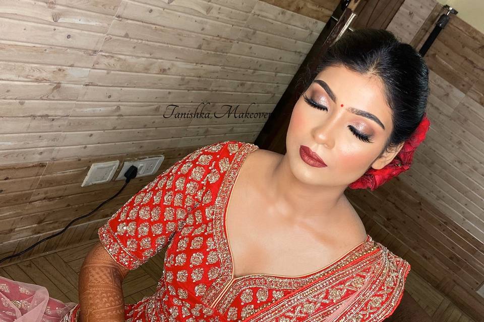 Bridal makeup