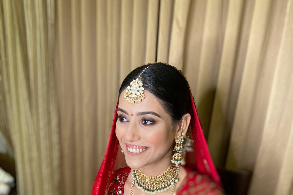 Bridal makeup