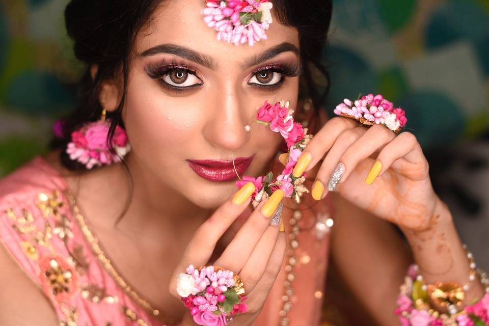 Bridal makeup