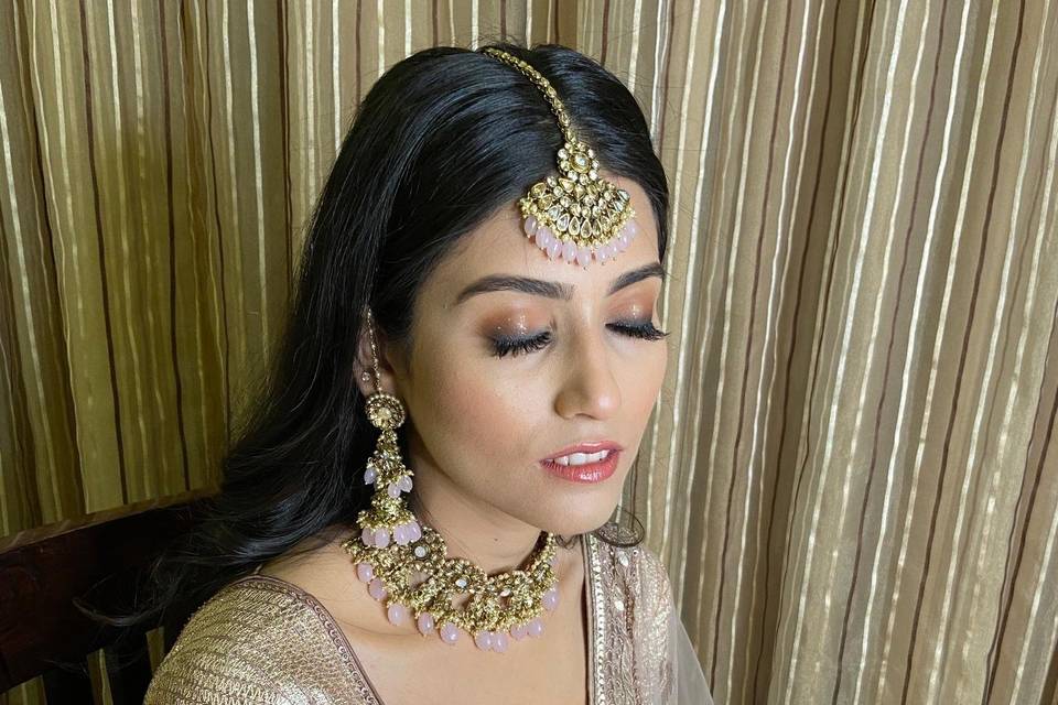 Bridal makeup