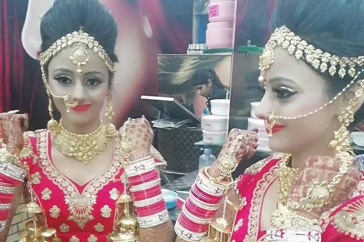 Bridal makeup