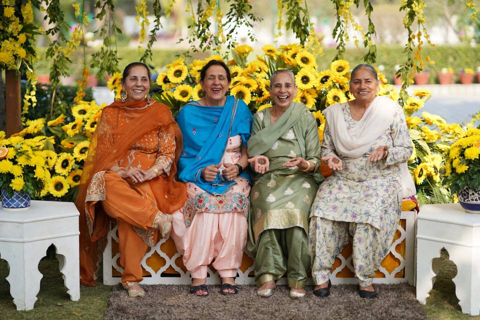 Mehndi decor