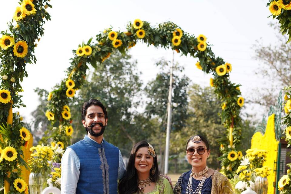 Mehndi decor