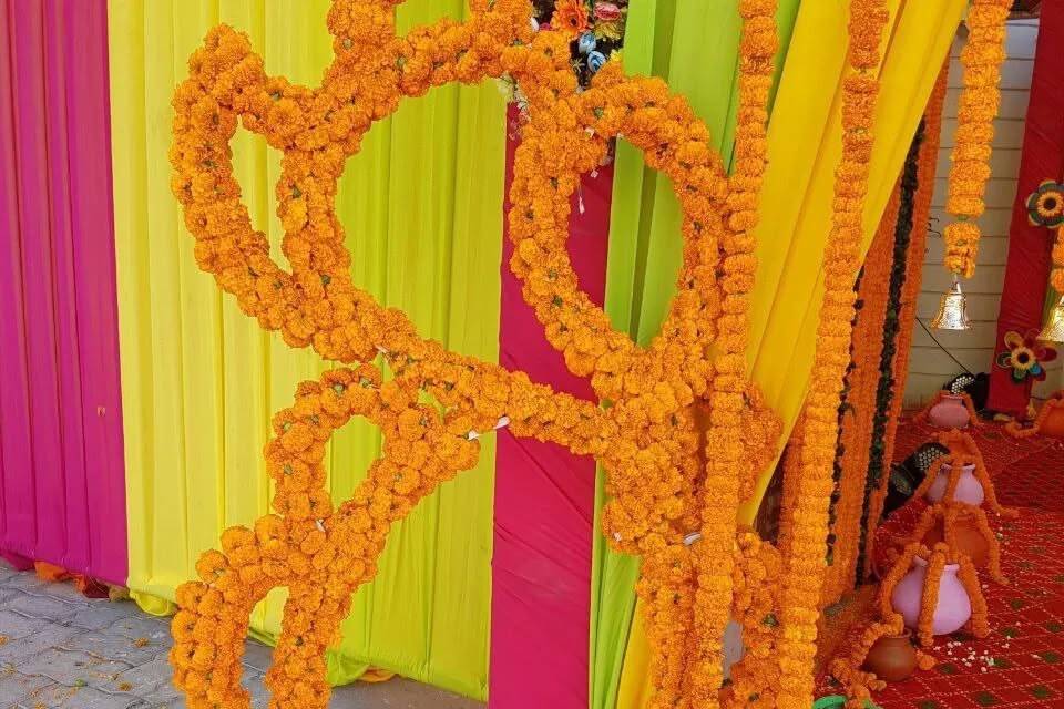 Haldi decor