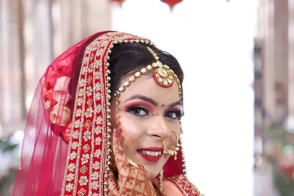 Bridal makeup