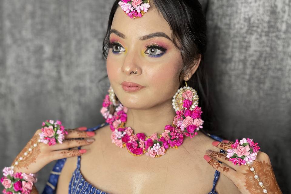 Mehendi Bride