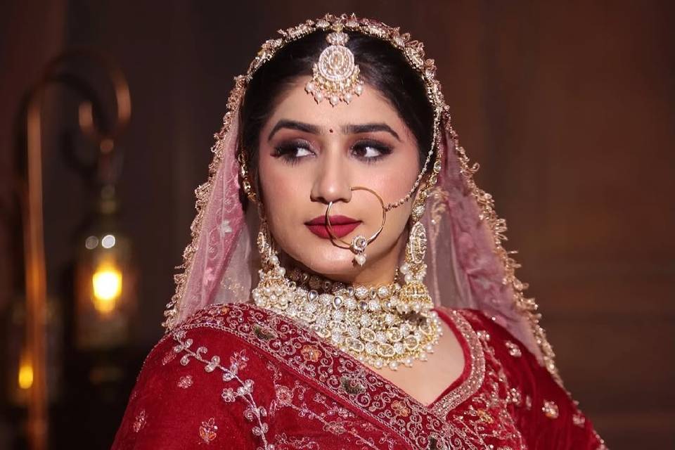 Bridal makeup