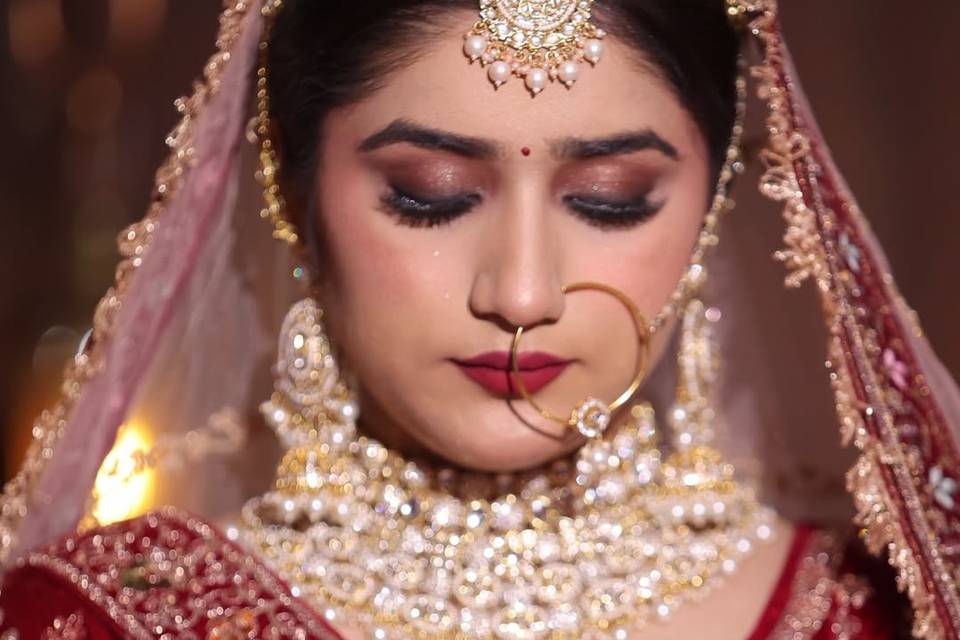 Bridal makeup