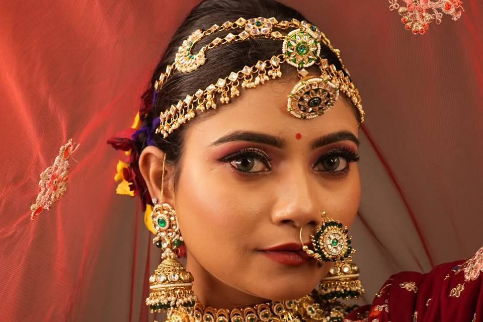 Bridal makeup