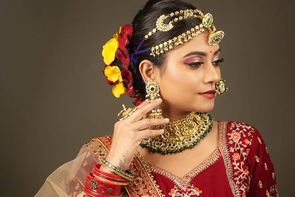 Bridal makeup
