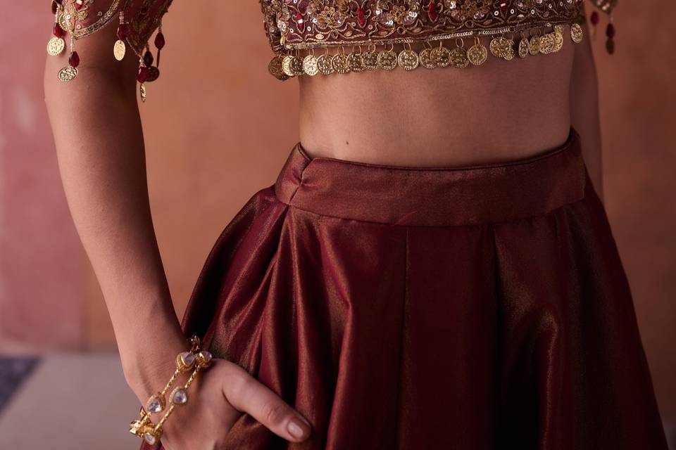 Bridal lehenga