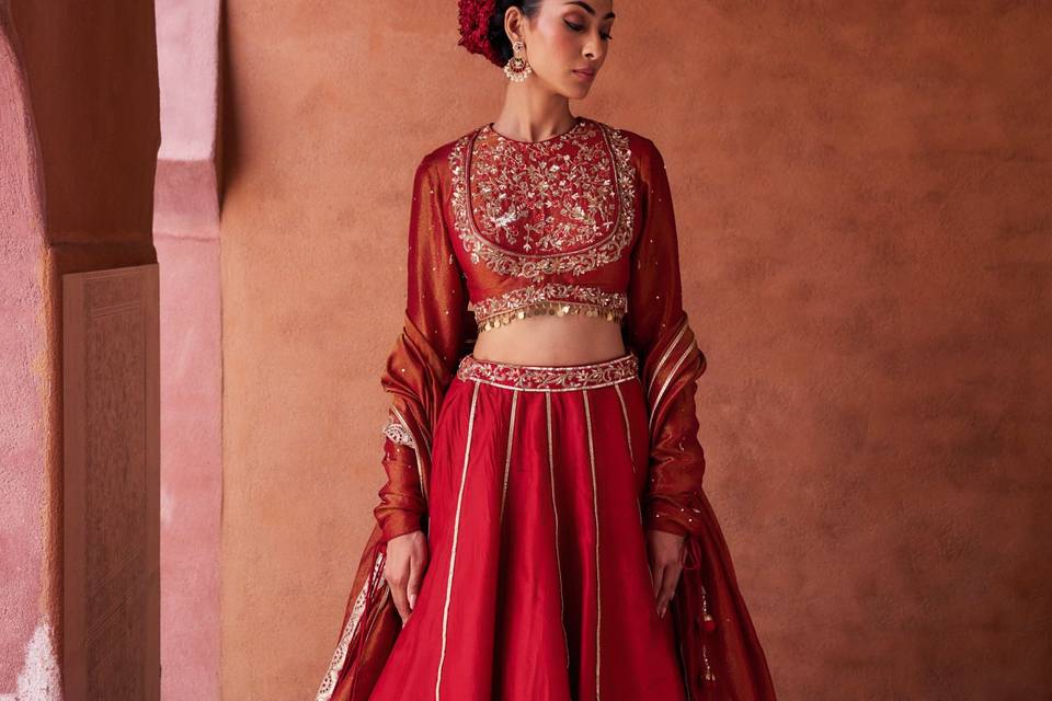 Bridal lehenga