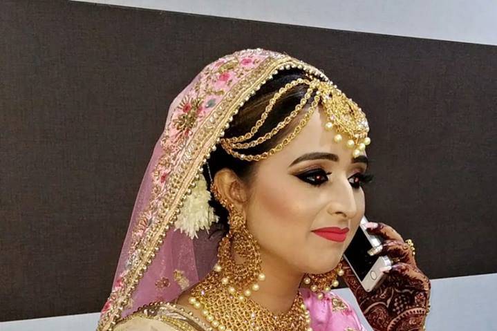 Bridal makeup