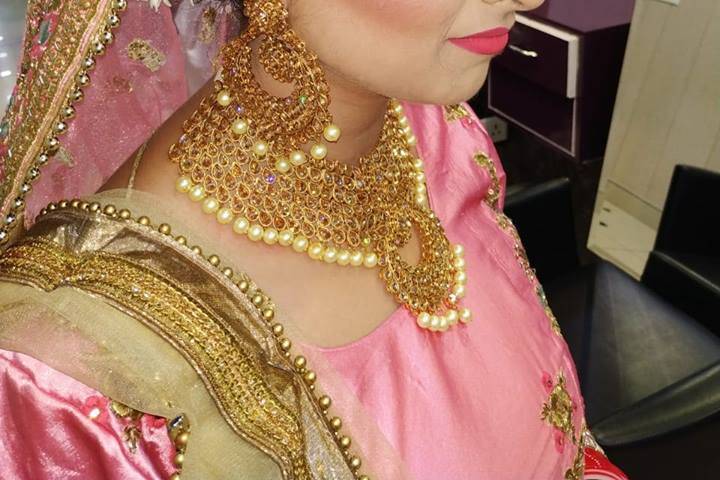 Bridal makeup