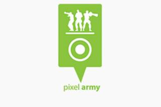 Pixel army logo