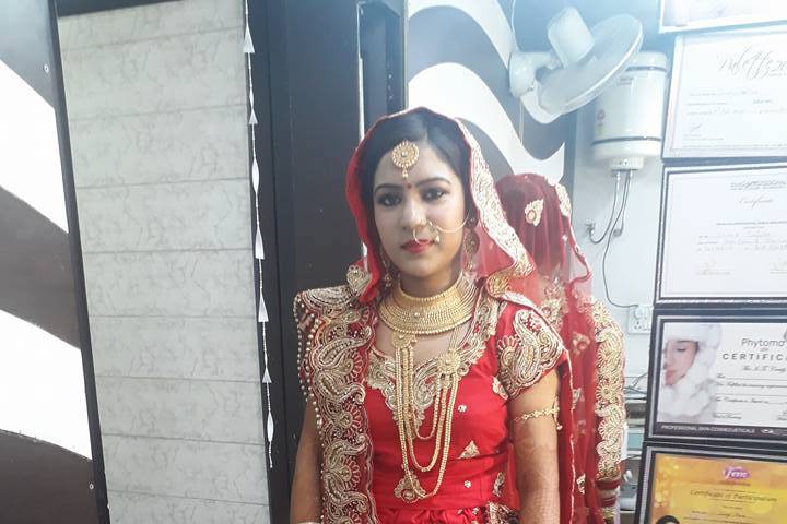 Bridal makeup