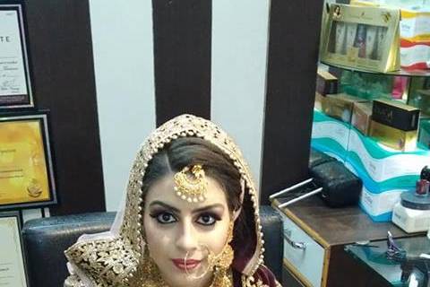 Bridal makeup