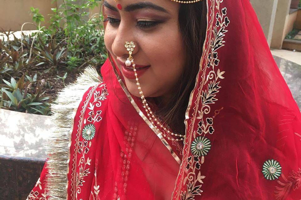 Bridal makeup