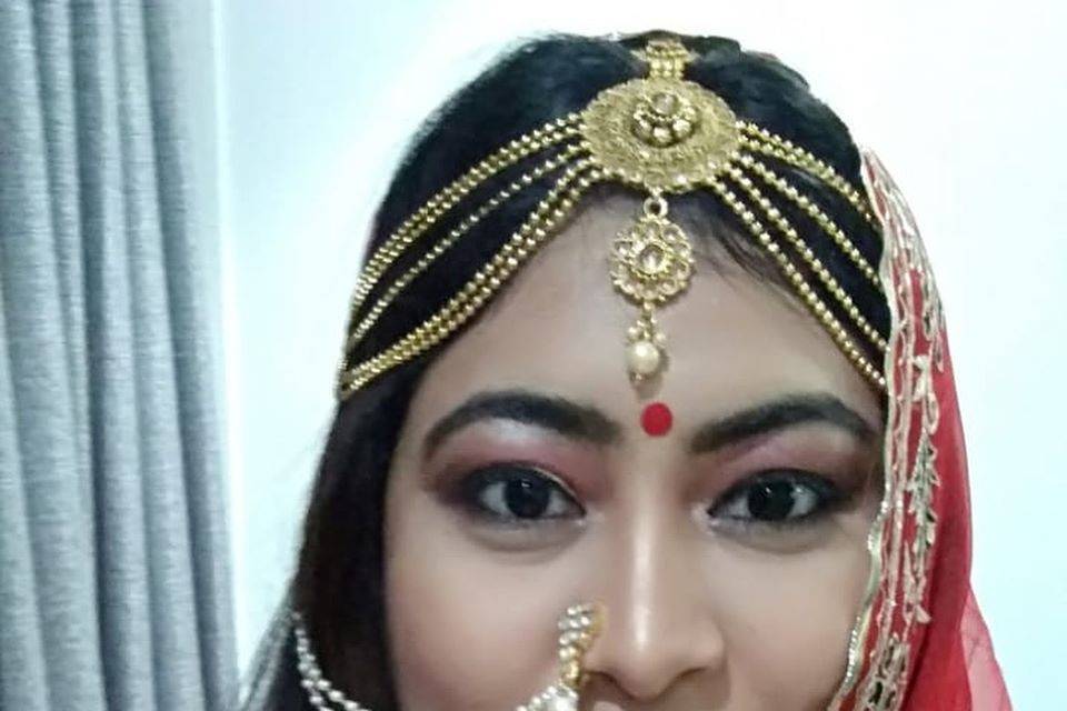 Bridal makeup