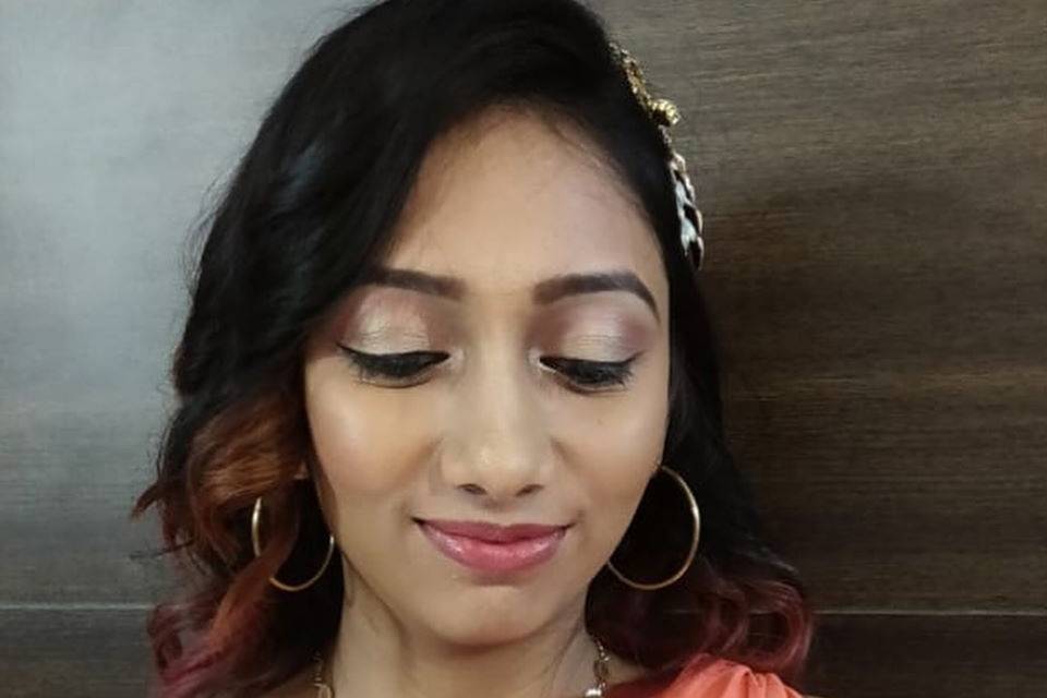 Bridesmaid makeup