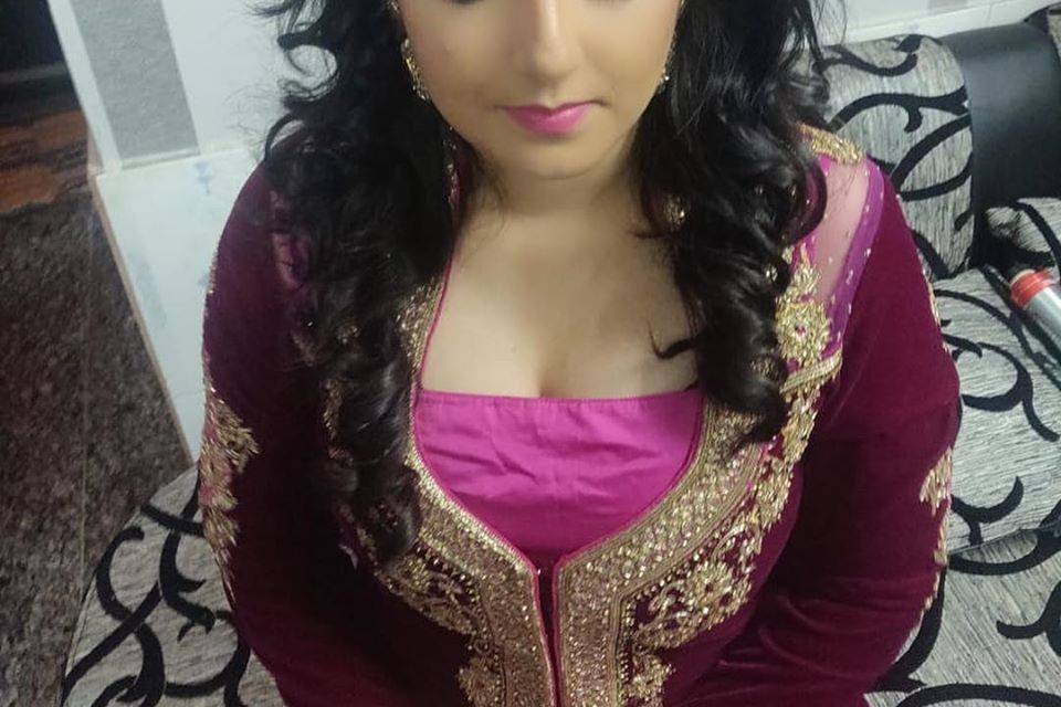 Sangeet makeup