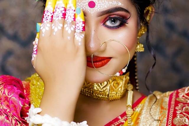 Bridal makeup