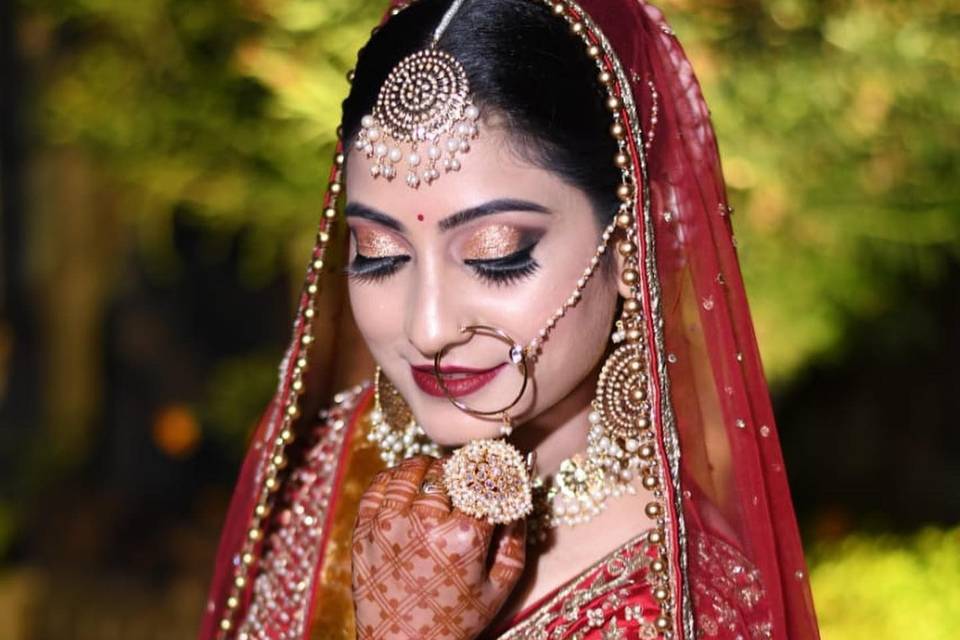 Bridal makeup