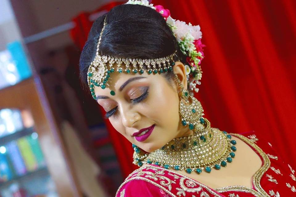 Bridal makeup