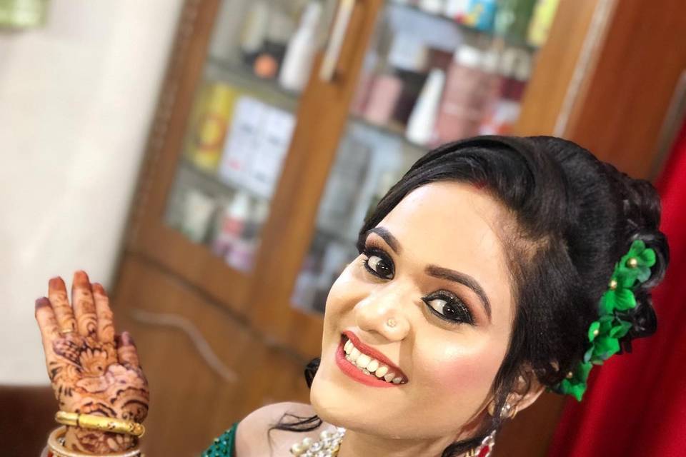 Bridal makeup