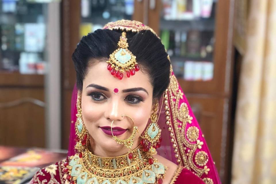 Bridal makeup