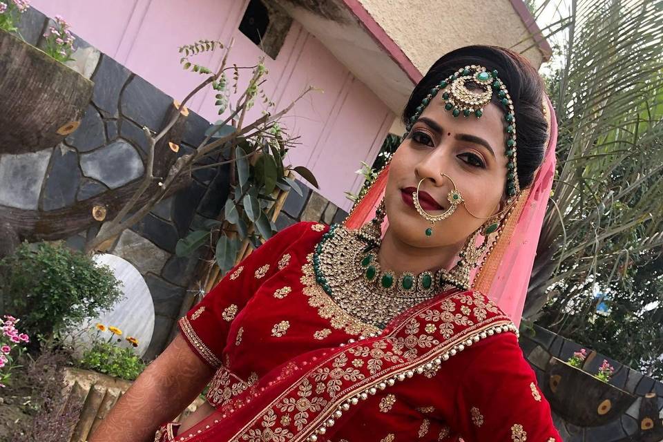 Bridal makeup