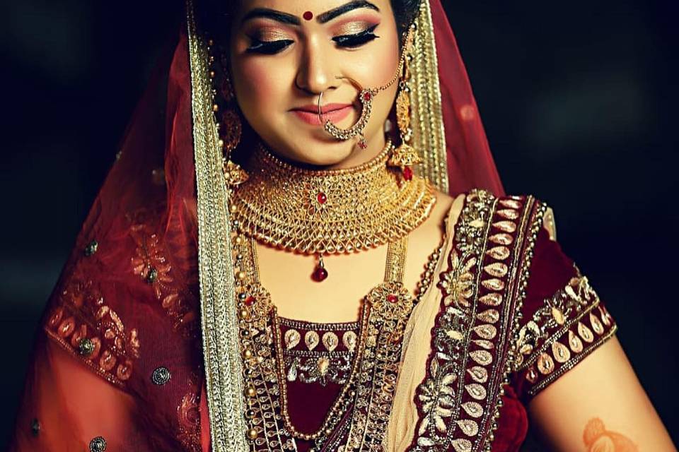 Bridal makeup