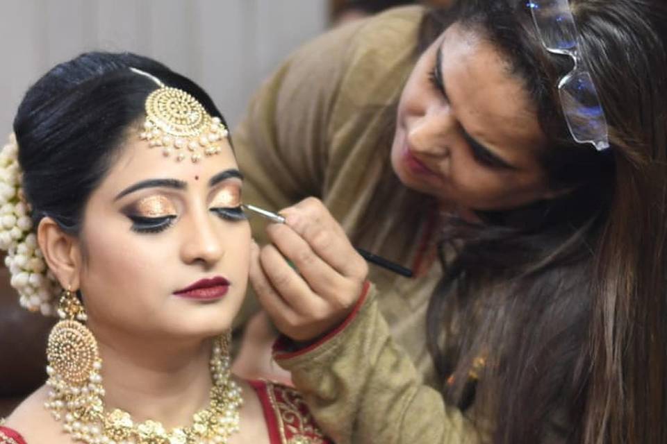 Bridal makeup