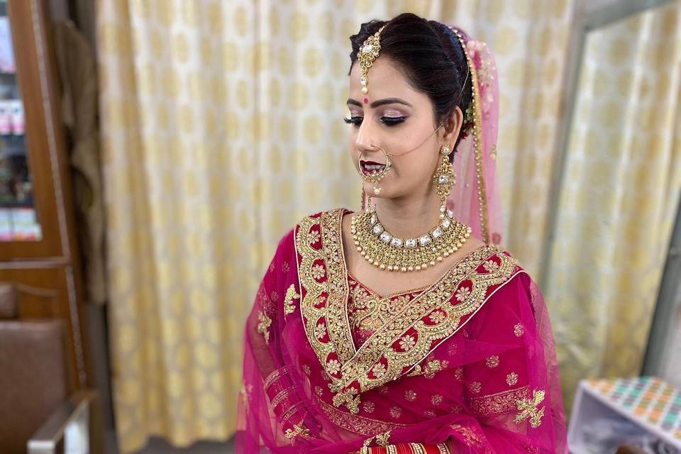 Bridal makeup