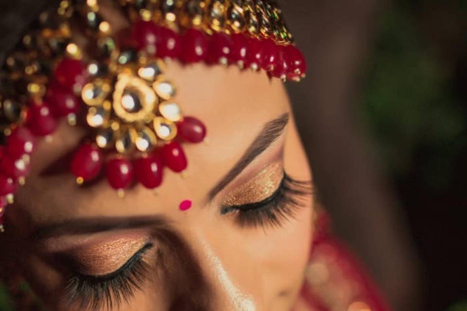 Bridal makeup