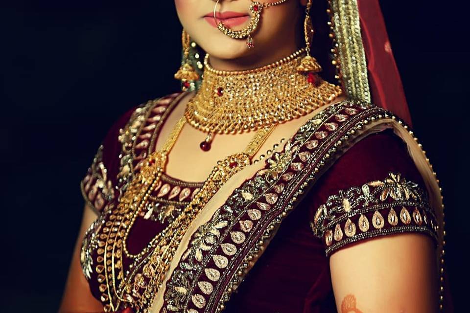 Bridal makeup