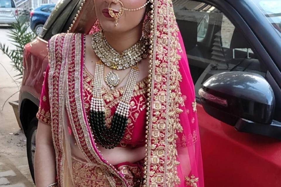 Bridal makeup