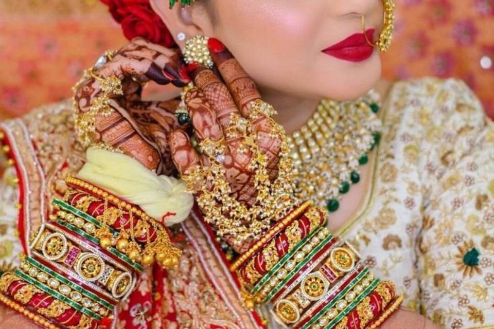 Bridal makeup