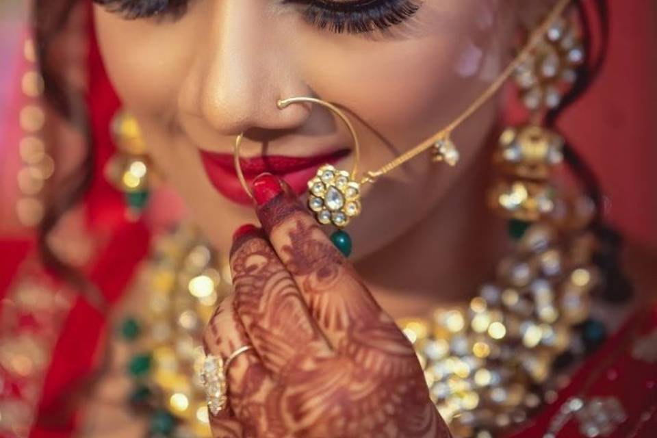 Bridal makeup