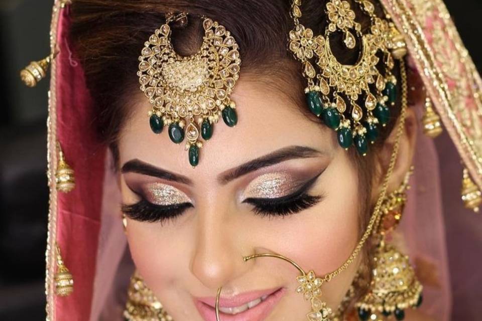 Bridal makeup